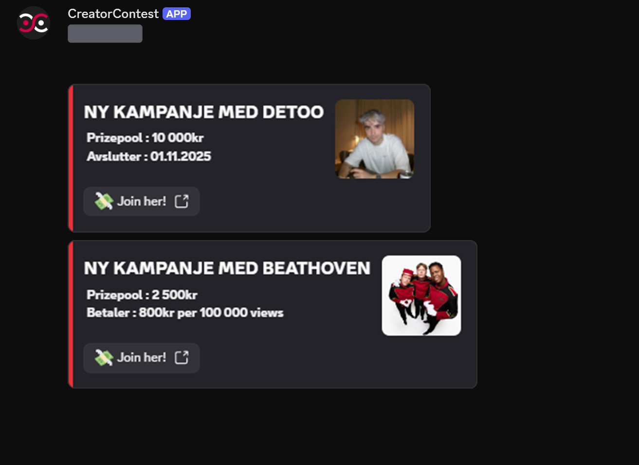 Discord-kampanje før rebrand